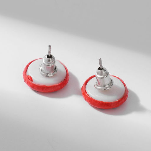 Пусеты 36 пар Смайлы, цвет МИКС - Queen fair фото 3