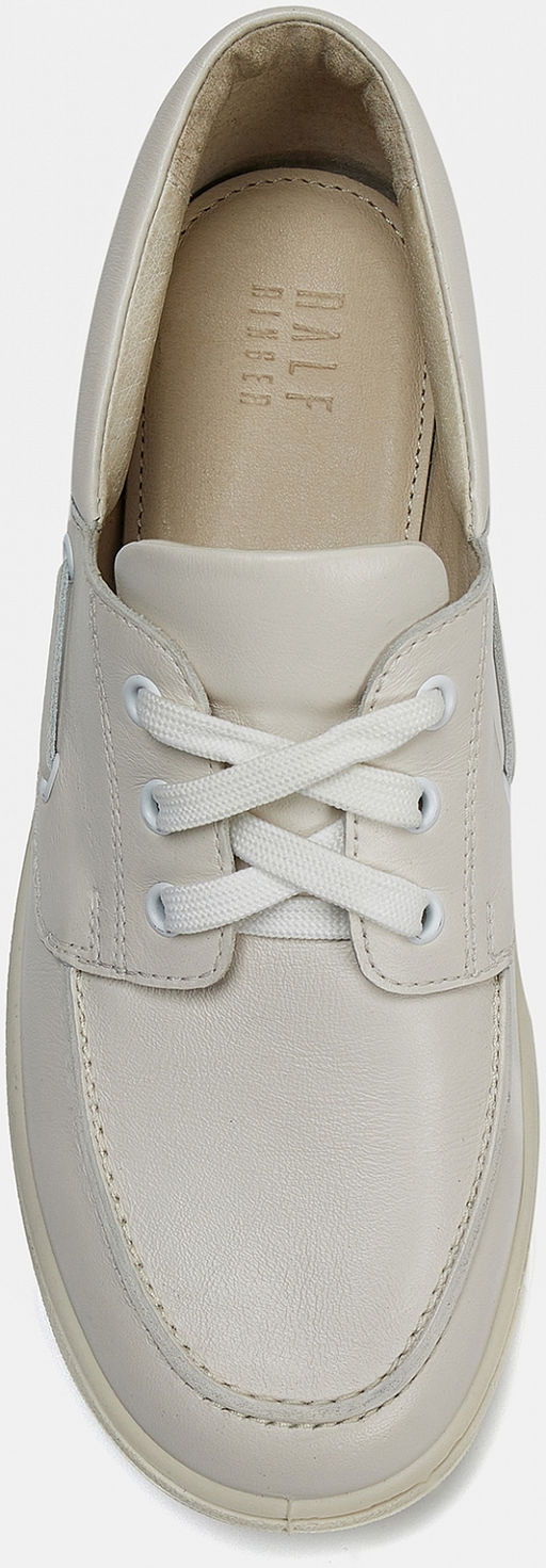 Топсайдеры Ralf Ringer JAM молочный натуральная кожа фото 4