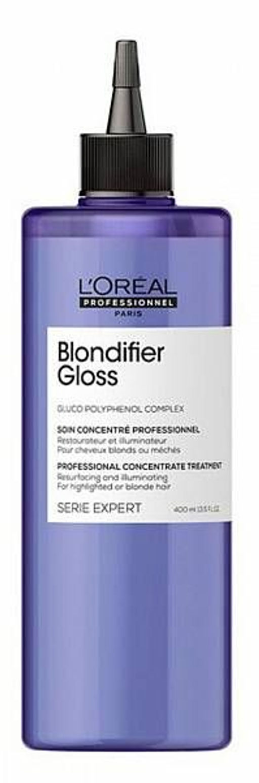 -20% Концентрат для блеска осветленных/мелированных волос Blondifier gloss 400 мл Loreal