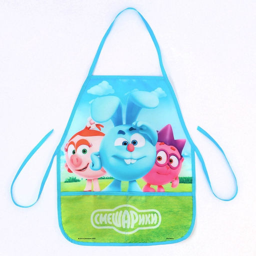 Фартук детский, р-р. 490×395 мм, Смешарики