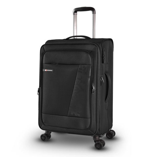 Чемодан (комплект из 3-х) , ткань, 50128 Черный