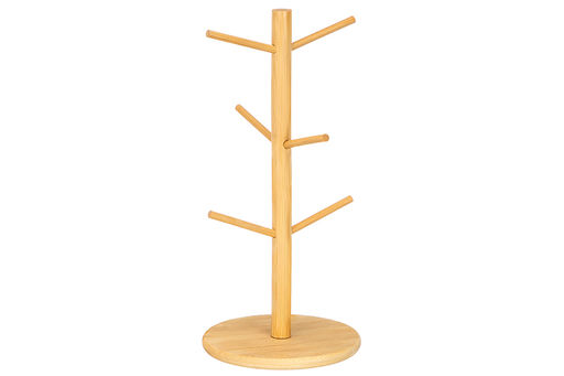 Подставка бамбуковая для 6 кружек 15,8*15,8*33 см - Elan gallery фото 9