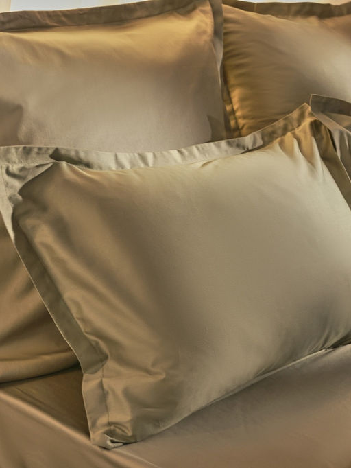 Комплект наволочек SL Home Олива, 5070+3 см, 2 шт., оливковый, сатин, хлопок 100% - Sima-land home фото 6