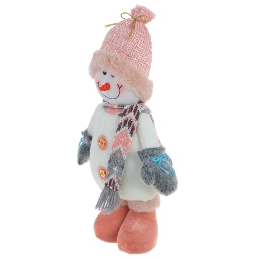 Игрушка набивная "Снеговик", L22 W10 H56/47 см, 2в.