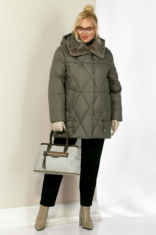 Куртка SHETTI 2207 светло-оливковый