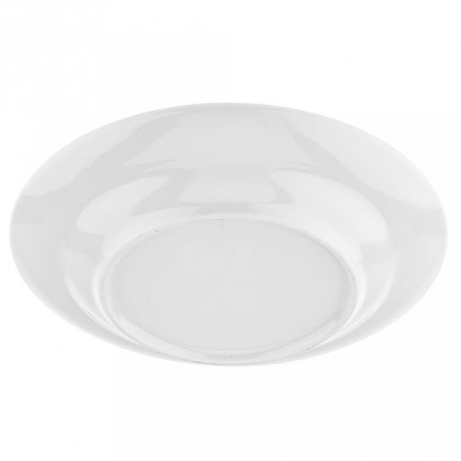 Тарелка мелкая фарфоровая Мурка д175мм, h25мм, гладкий край (Россия) - Домашняя мода фото 3