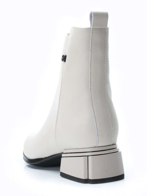 PCM358-2 BEIGE Ботинки демисезонные женские (натуральная кожа, байка) - Фабричный китай фото 5