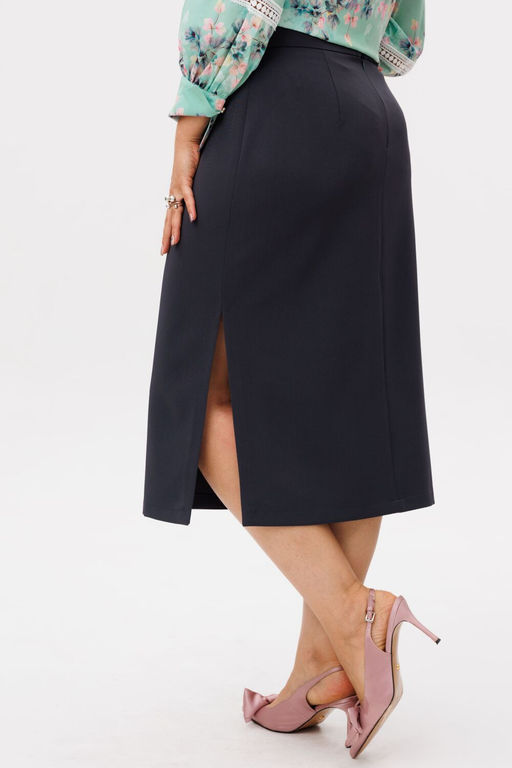 Юбка ANELLI 1648 грифельный силуэт