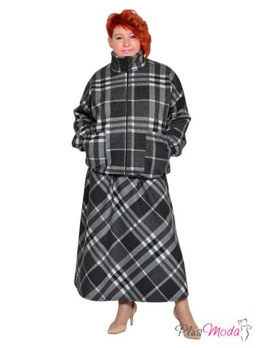 Юбка Модель №1778 размеры 44-84 - Plusmoda фото 6