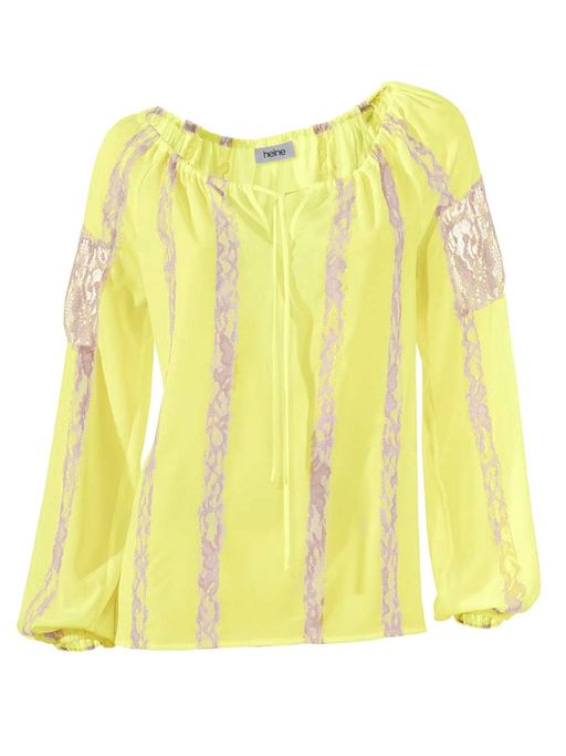 Блузка, желто-кремовая - Ashley brooke фото 2