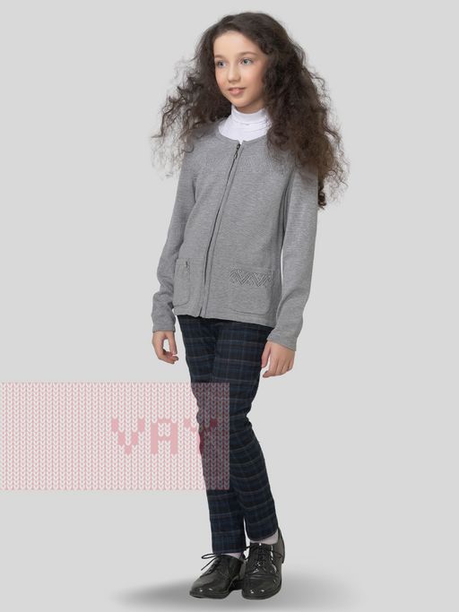 Жакет для девочек 203-7062 - Vay kids школа фото 2