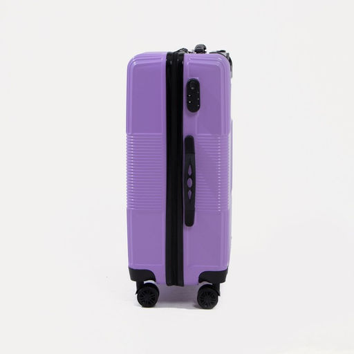 Чемодан малый 24 кодовый замок, цвет фиолетовый - Simaland фото 4