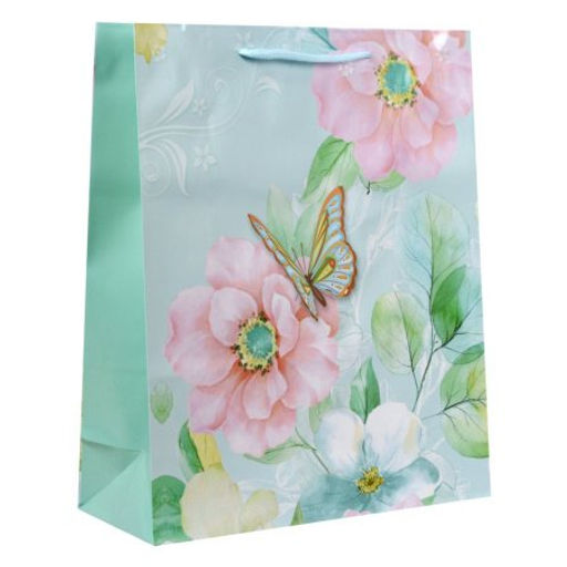 Цена за 12 шт. Пакет подарочный 26х32х10 / 152-2 /уп 12/720/ микс - Галеонтрейд фото 3