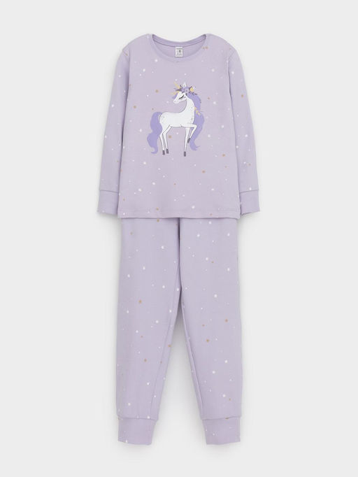 К 1621/лепесток орхидеи,звездочки пижама дет