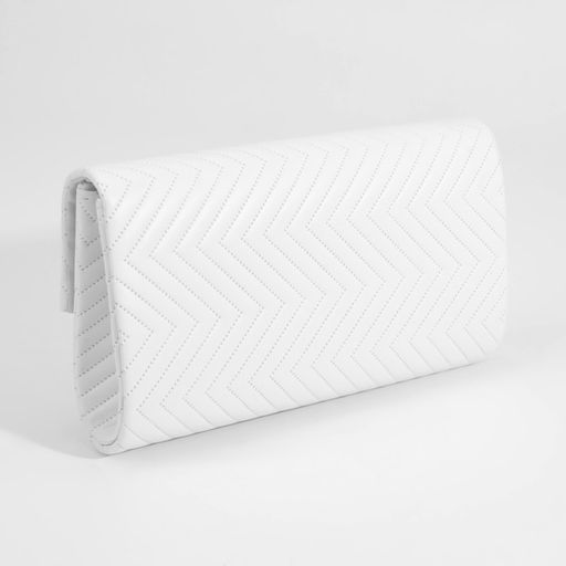 Сумка-клатч на клапане, цвет белый - Simaland фото 2