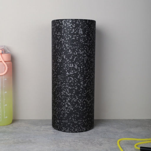 Набор массажный для МФР 5в1 / Ролик 37Х15 / мяч 8см /двойной мяч 16Х8 / массажный конус 9.8Х8 / массажная полусфера 9.8Х4.5 / Black+ Gray /уп 12 - Галеонтрейд фото 2