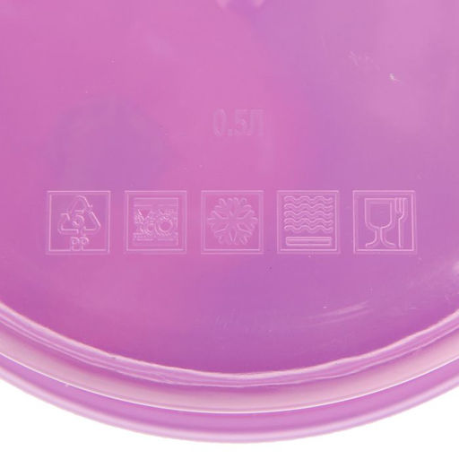 Цена за 2 шт. Ланч - бокс круглый Перчики, 500 мл - Сима-Ленд фото 4