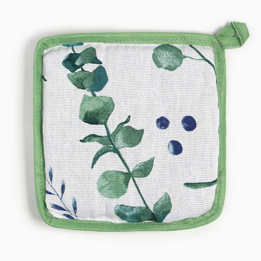 Прихватка Доляна Eucalyptus 19х19см,100%хл, рогожка 164 гр/м2  фото 3