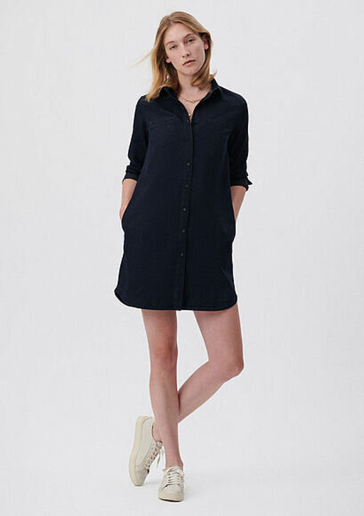 Liz Casual Indigo Mavisi Jean Elbise