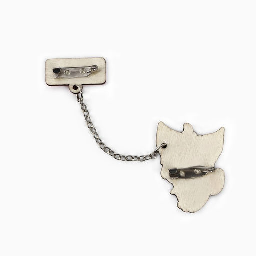 Цена за 20 шт. Значки деревянные Самые милые значки в шоубоксе, 20 шт.