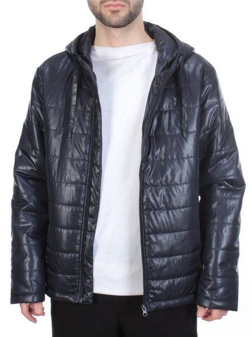 21221 DK. BLUE Куртка демисезонная мужская FUZION HOY (100 гр. синтепон) - Fashion фото 7