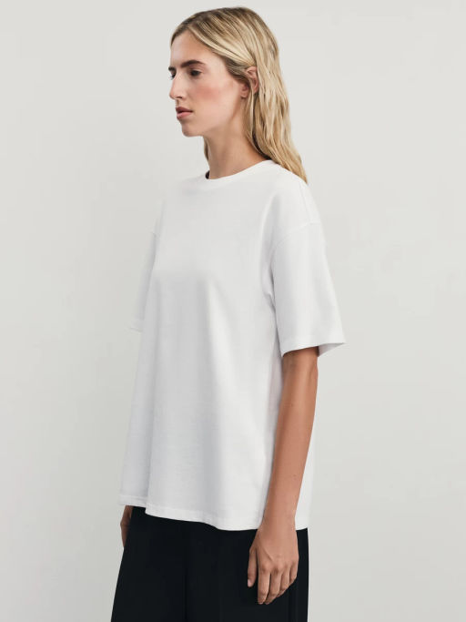 Базовая футболка свободного кроя / Zarina фото 4