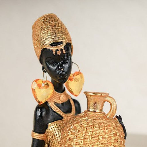 Статуэтка Африканка 12х12х22см / LY222304-A /уп 16/ - Галеонтрейд фото 5