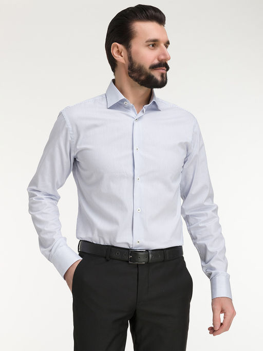 Сорочка мужская длинный рукав GREG 121/191/8843/Z/1p_GB  фото 8