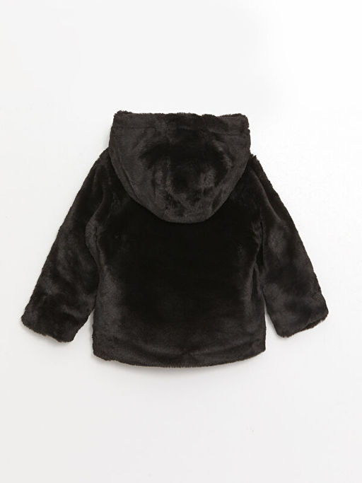 Kap??onlu Desenli K?z Bebek Pel?? Mont - Waikiki фото 2