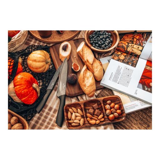 Нож Шеф Walmer Titanium 19 см, цвет серый  фото 9