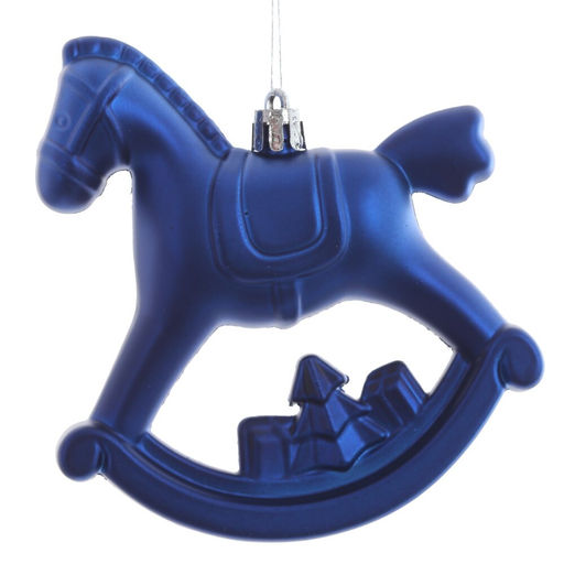 Набор из 2шт, Украшение новогоднее "Лошадка", L11 W5 H10 см