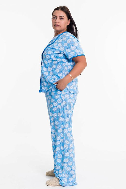Пижама М325094а голубой - Елена фото 4