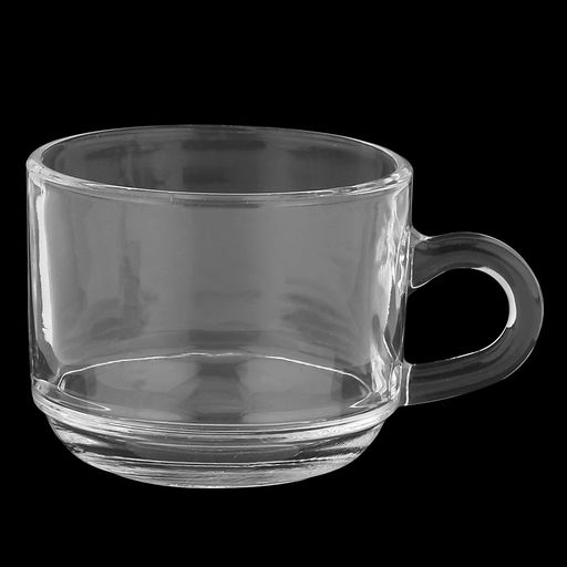 Чашка стеклянная Либерика 210мл, д8см, h6,5см, набор 6шт, в коробке, Дели Гласс (Deli Glass) (Китай) - Домашняя мода фото 4