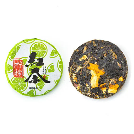 Красный чай цитрусом (пресс)