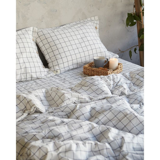 Постельное бельё Этель Клетка евро 200х220 см, 240х220 см, 50х70-2шт фото 11