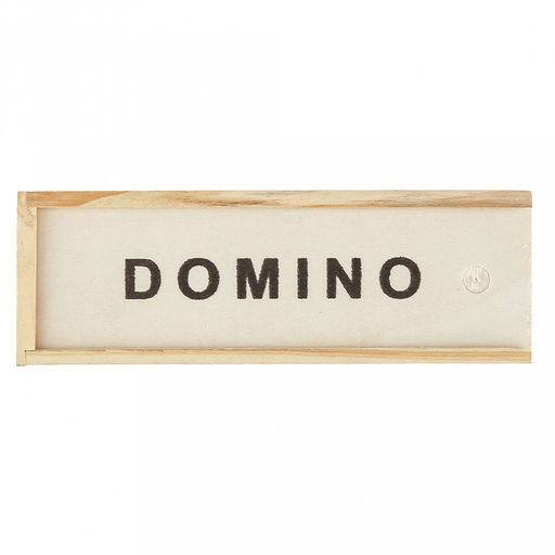 Домино Дракон кость пластик 1,9х3,7х0,5см, в деревянной коробке 14,7х5х3см (Китай) - Домашняя мода фото 2