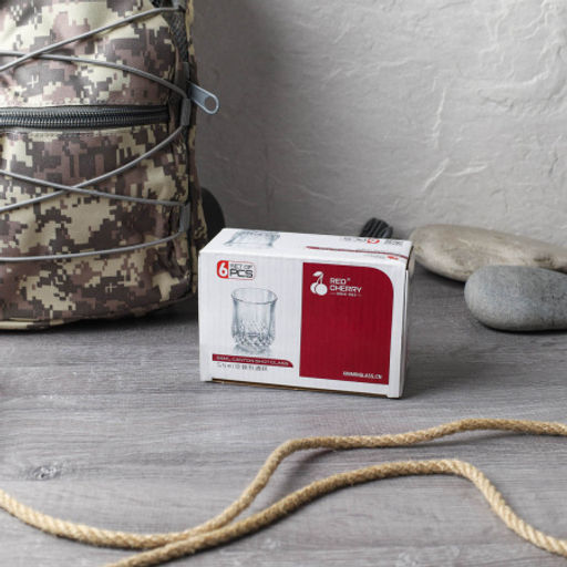 Стопка 6 штук 40 мл резная / 8701 /уп 24/ - Галеонтрейд фото 5