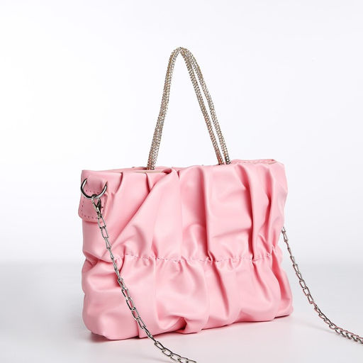 Сумка-клатч на молнии, цвет розовый - Simaland фото 3