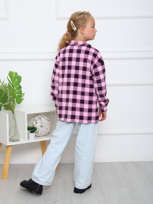 РБ013 Рубашка Мейн (розовый) - Милаша фото 8