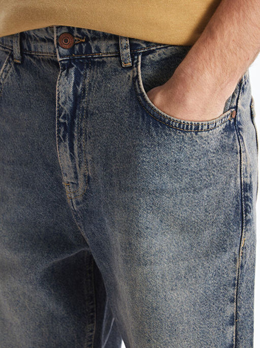 Baggy Fit Erkek Jean Pantolon