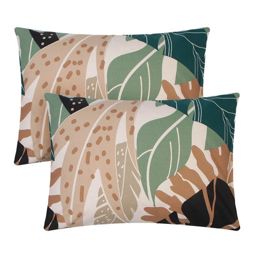 Комплект наволочек Этель Colored tropics (вид 2) 50*70 см - 2шт, 100% хлопок, поплин  фото 3