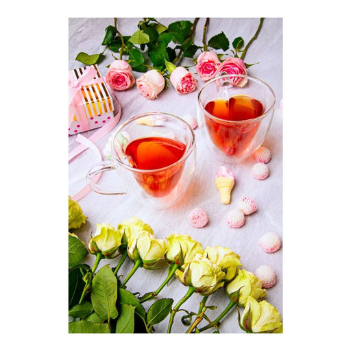 Кружка стеклянная Сердце Walmer Lovely с двойными стенками, 0.25 л, цвет прозрачный  фото 2