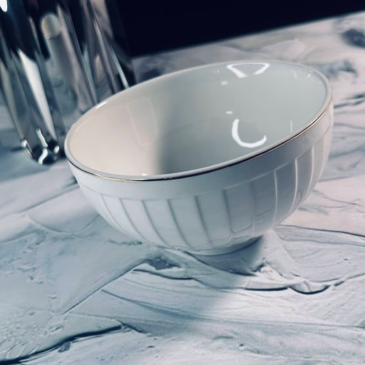 102-048 Набор из 6 салатников 14см MARZIPAN GREY в под.уп.(х10)Фарфор - Lenardi фото 2