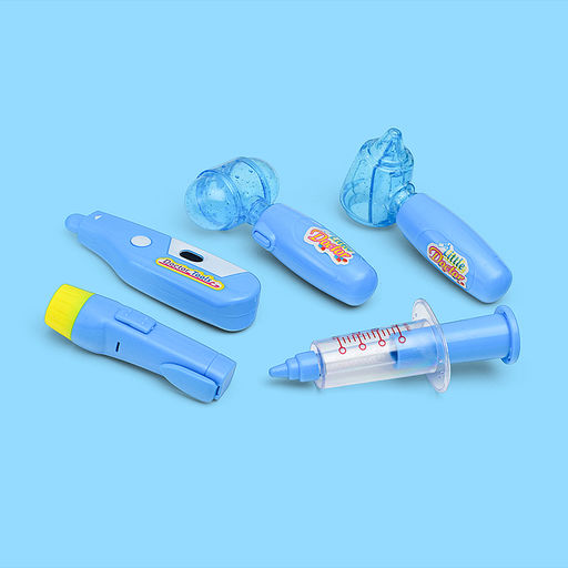 Набор доктора "Терапевтический набор" в пакете (цвет голубой)