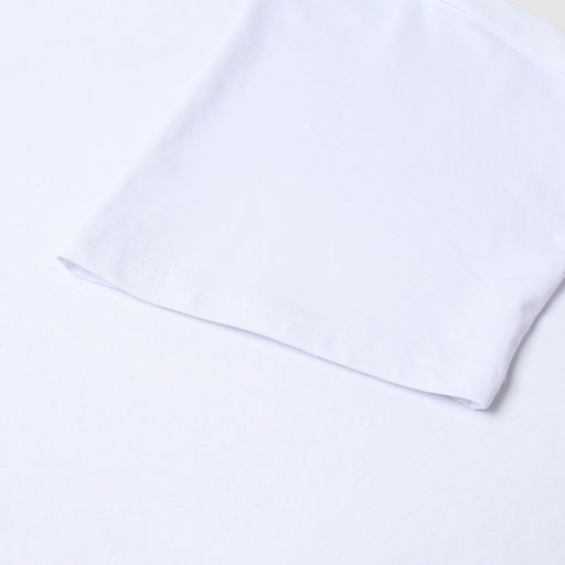 Футболка с кулиской женская MINAKU REGULAR FIT, белая, размер 52