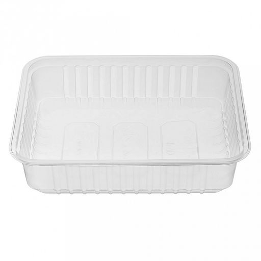 Контейнер одноразовый из полипропилена 0,75л 17,9х13,2х4,8см, с крышкой, прозрачный (Россия) - Домашняя мода фото 3