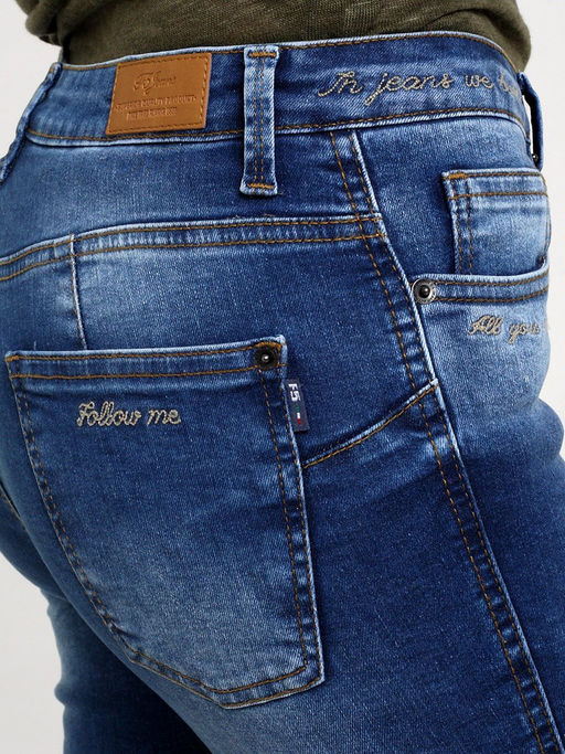 Женские джинсы _ 19756 - F5 фото 5