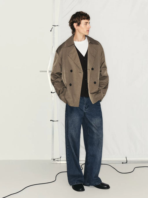 Укороченный плащ / Zarina фото 7