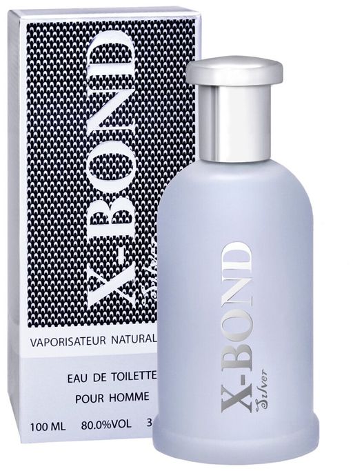 UNITOP X-BOND SILVER m EDT 100 ml M, туалетная вода
