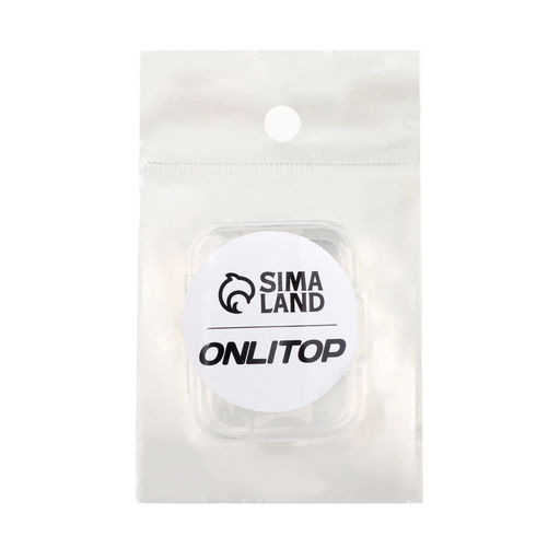 Цена за 10 шт. Таблетница, 4.5×3.5×2 см, прозрачная